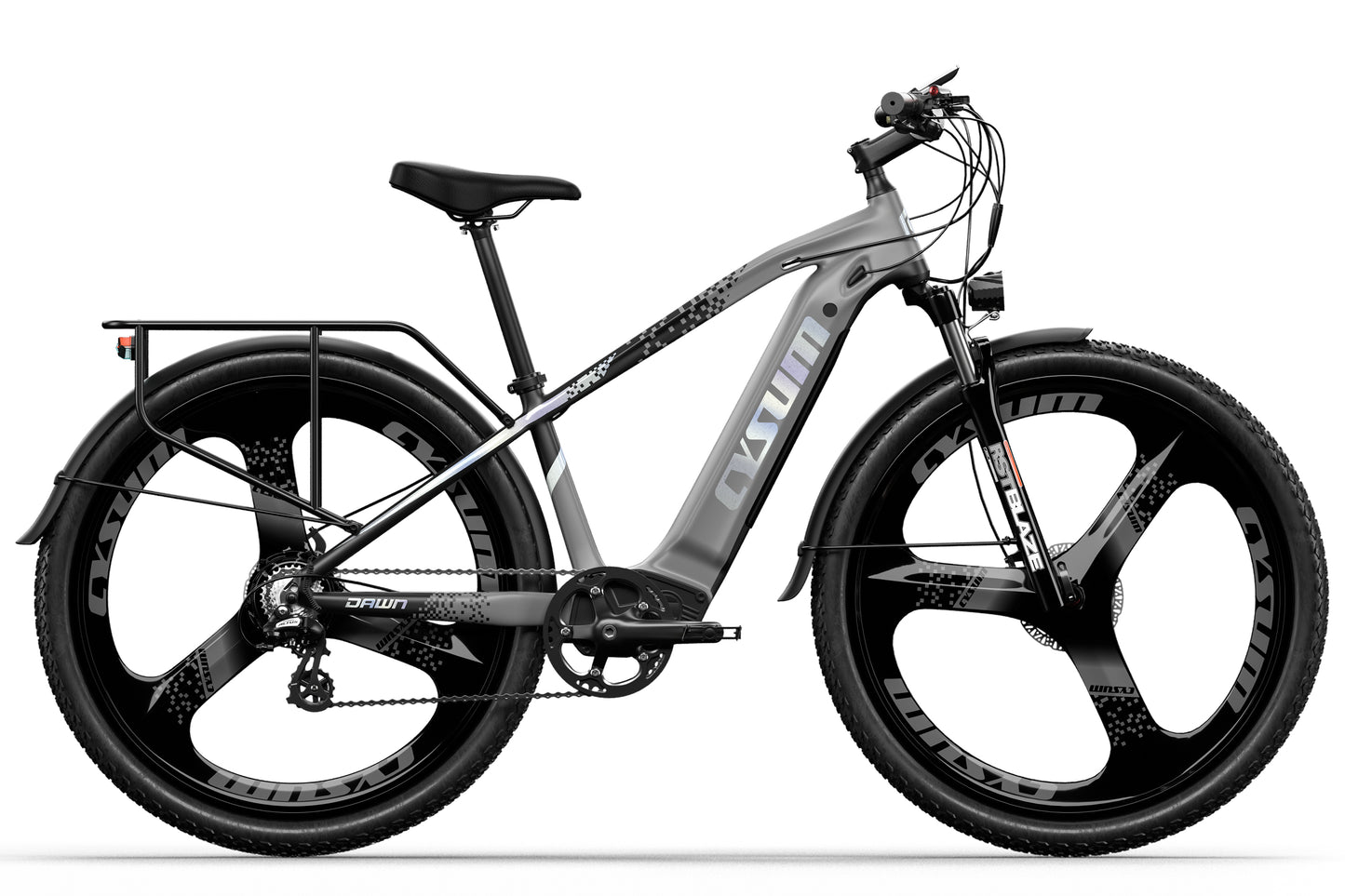 14Ah battery for long-range commuting. The perfect urban e-bike for professionals