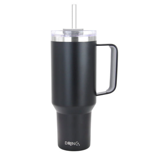 Drinco 40oz BugSur Tumbler with Handle (Black)