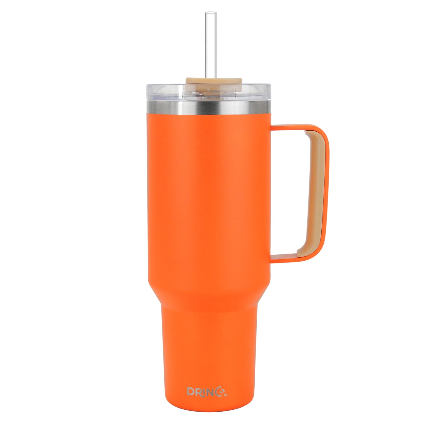 Drinco 40oz BugSur Tumbler with Handle (Pumpkin)