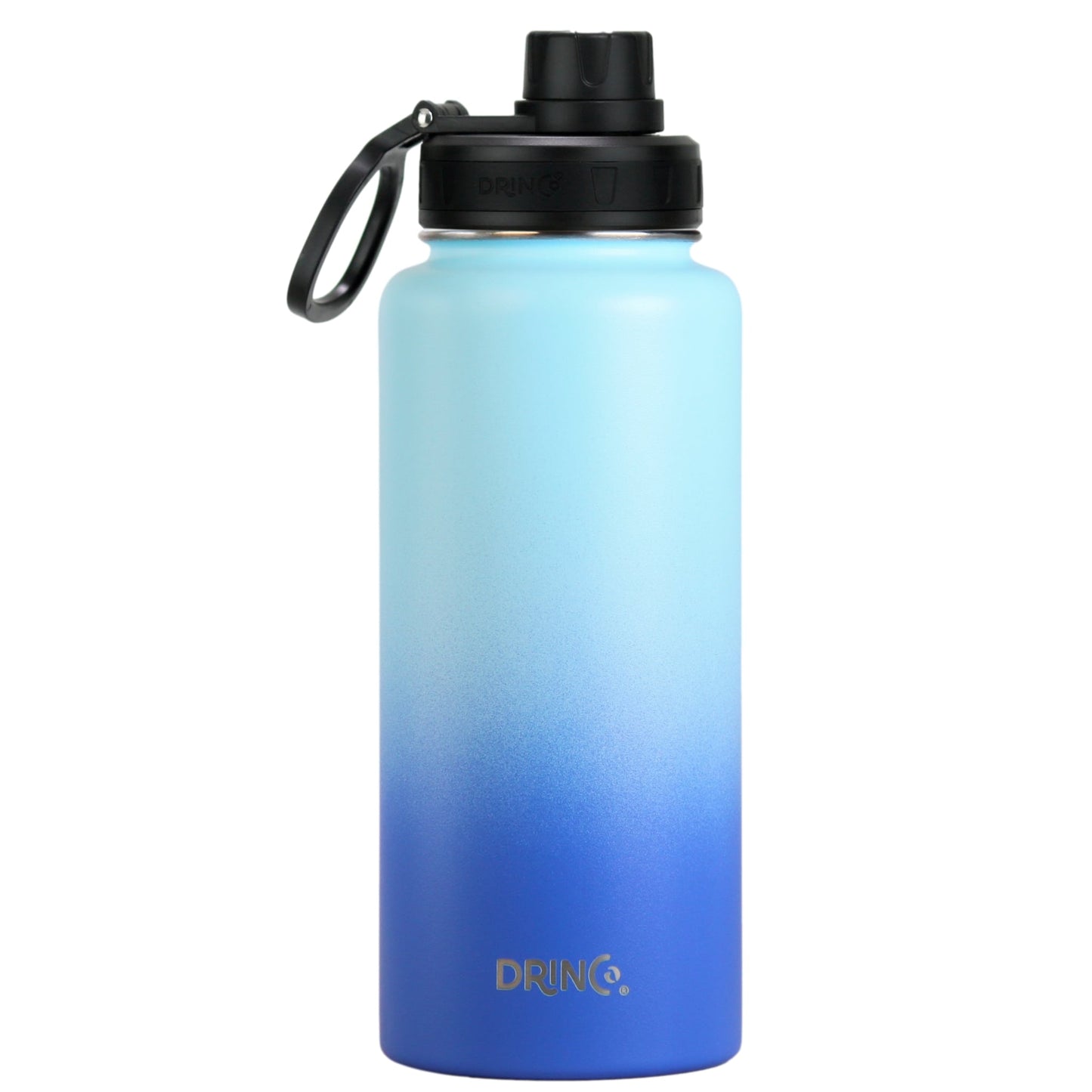 DRINCO® 32oz Stainless Steel Water Bottle -Morning Sky Blue