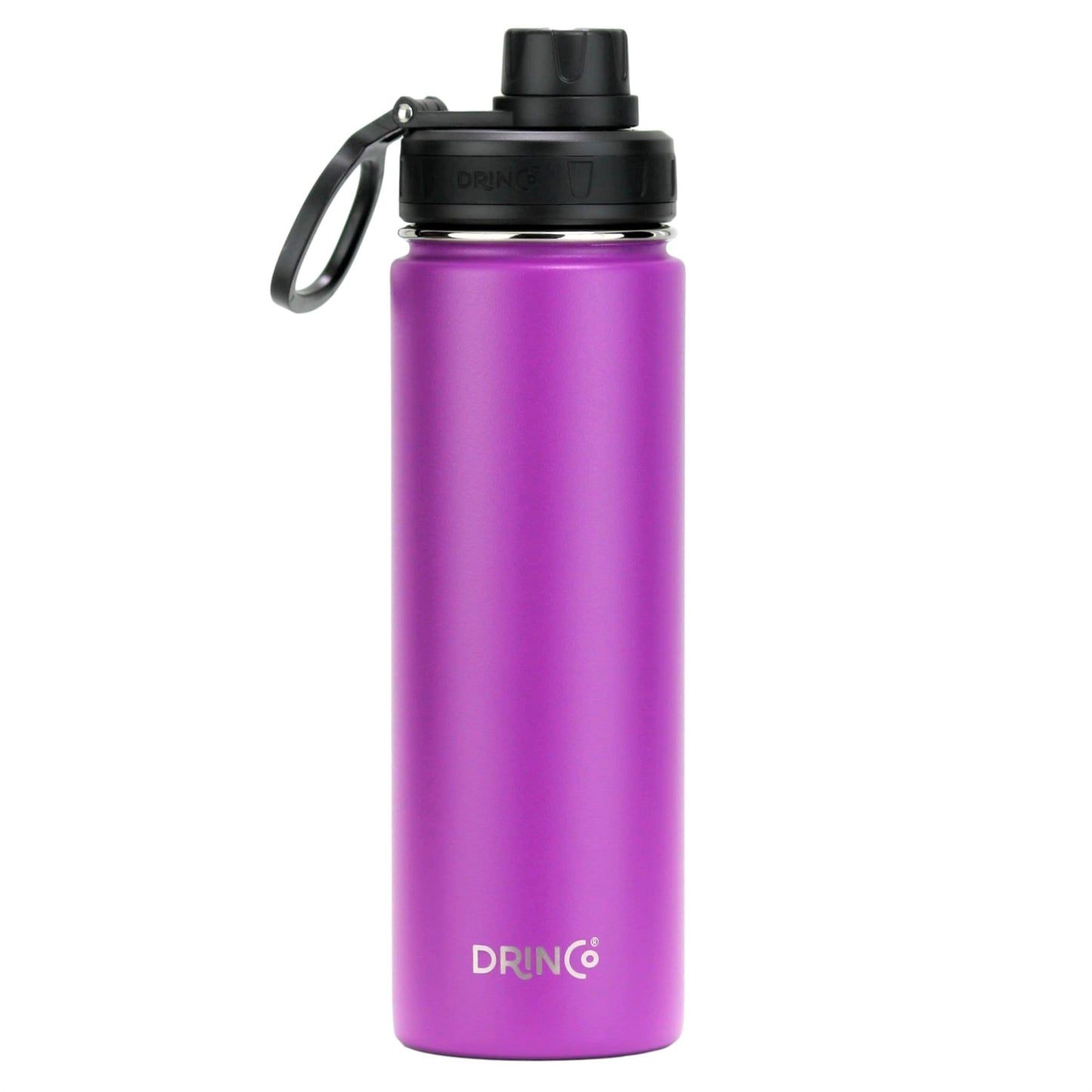 DRINCO® 22oz Stainless Steel Sport Water Bottle - Deep Purple